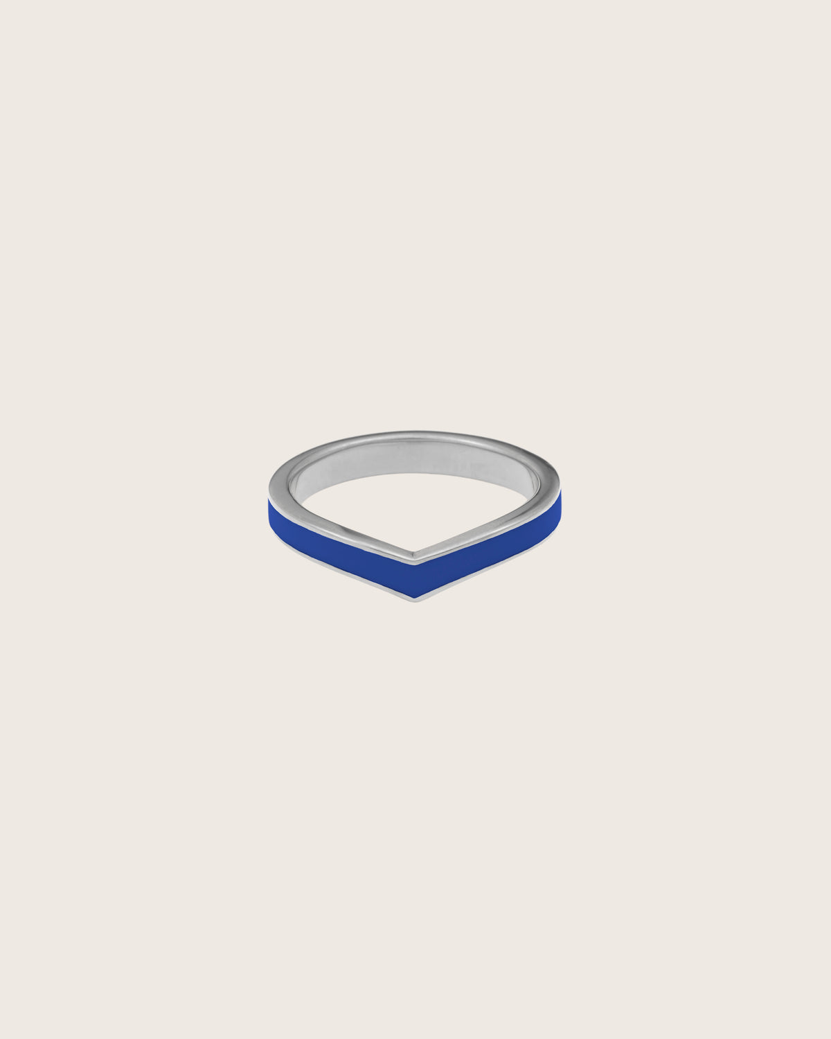 Chevron Ring Schmal