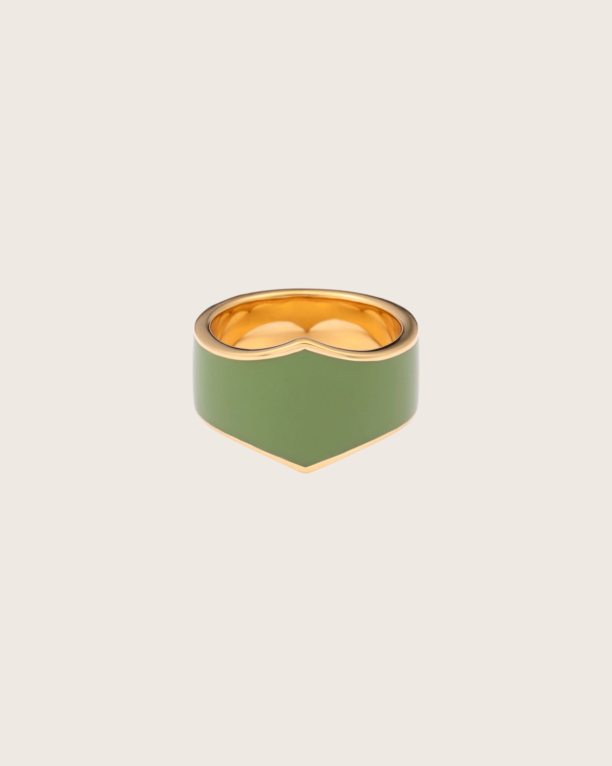 Double Chevron Ring